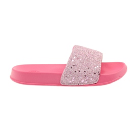 Profilerede tøfler Big Star glitter lyserød