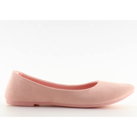 Dame blød pink ballerinaer JX51 Pink lyserød