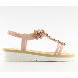 Komfortable damesandaler pink 981 pink lyserød