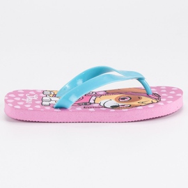 Flip-flops Paw Patrol lyserød