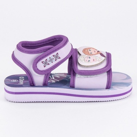 Velcro sandaler island violet