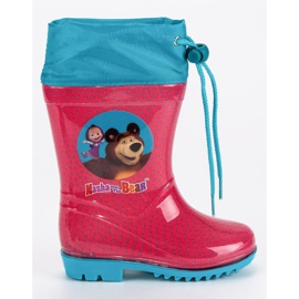 Galoshes Med Masha og Bjørnen lyserød