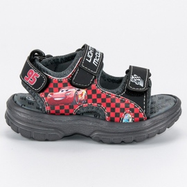 Sandaler på velcro sort