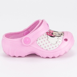 Mickey Mouse gummi flip flops lyserød