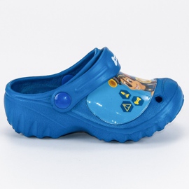 Paw Patrol gummi-hjemmesko blå