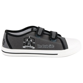 Star Wars velcro sneakers grå