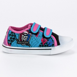 Sneakers Monster High blå lyserød