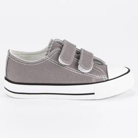 Børns velcro sneakers grå