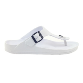 Big Star 274A158 damesandaler hvid sort