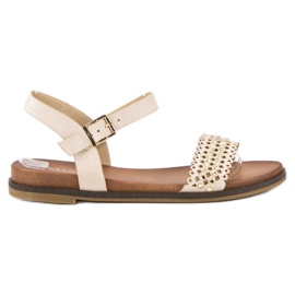 Licean Elegante beige sandaler
