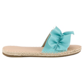 Vices Blå flip flops espadrilles skruestik