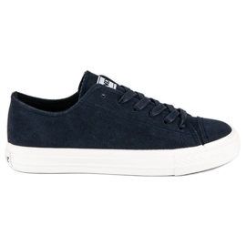 Andy Z Sneakers i ruskind blå