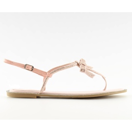 Damesandaler pink 17715 Rosa lyserød