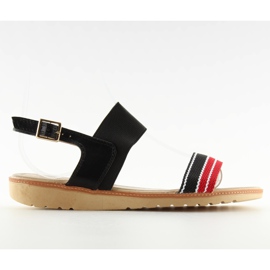 Sorte damesandaler J1024-A4 sorte