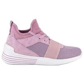 VICES sportssko violet lyserød