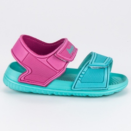 American Club Velcro amerikanske sandaler grøn