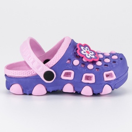 Børne flip-flops violet