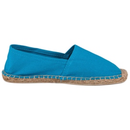 Blå Espadrilles