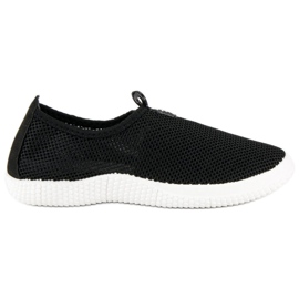 Slip-on sportssko sort