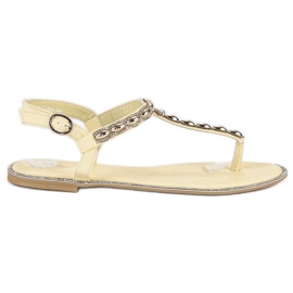 Elegante VICES flip-flops gul