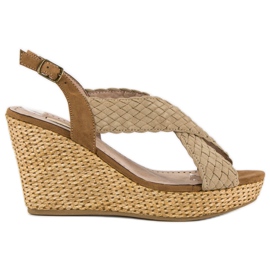 Corina Casual kile sandaler brun