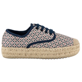 Corina Knyttede Espadrilles flerfarvet