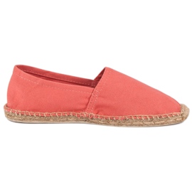Orange espadriller flerfarvet