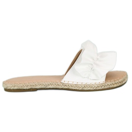 Vices Hvide flip espadriller skruestik