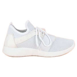 Hvide slip-on sko