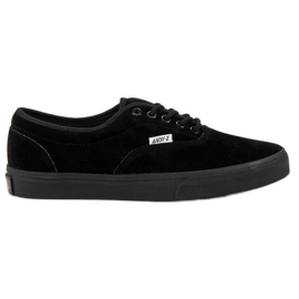 Andy Z Herresneakers med snøre sort