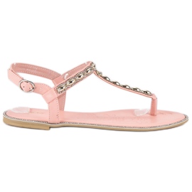 Elegante VICES flip-flops lyserød