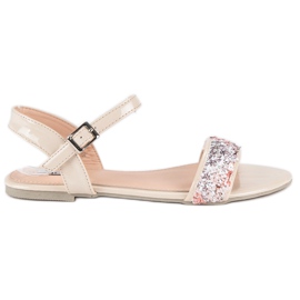 Vices Beige sandaler skruestik