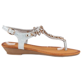 Elegante flip-flops grå