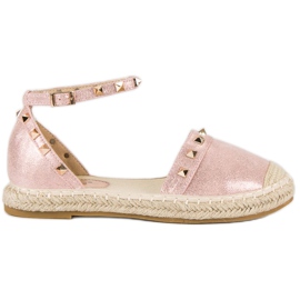 Fama Pink espadrilles sandaler lyserød