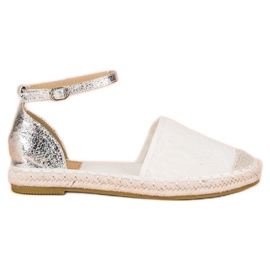 Nio Nio Blonde espadriller hvid