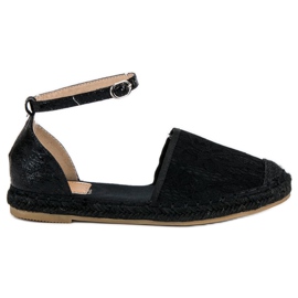 Nio Nio Blonde espadriller sort