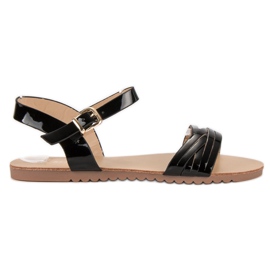 Bestelle Sorte patentsandaler