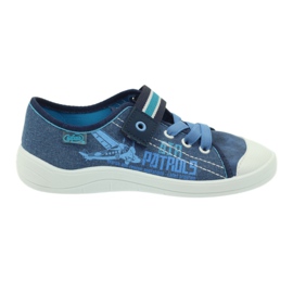 Hjemmesko af drengesneakers Befado 251y092 blå marine blå