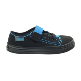 Sorte Befado 429x007 sorte sneakers hjemmesko blå