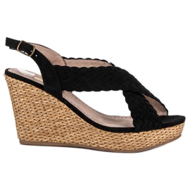 Corina Casual kile sandaler sort
