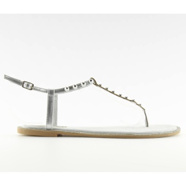 Grå flip-flops 17716 grigio