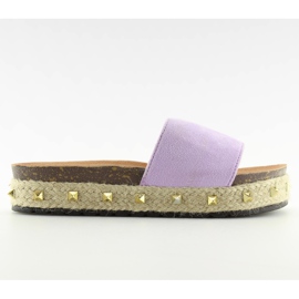 Violet espadriller LS51 L.LILLA hjemmesko