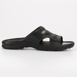Sorte gummi flip-flops