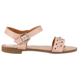 Licean Pink sandaler til sommer brun