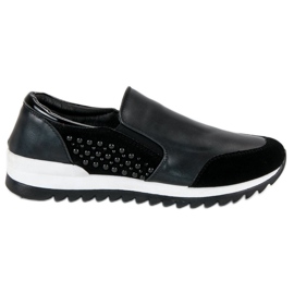 Vinceza slip-on sportssko sort
