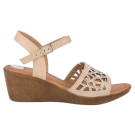 Renda Elegante kilesandaler brun
