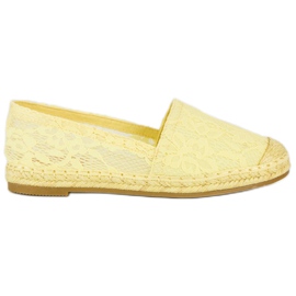 Seastar Gule blonde espadriller