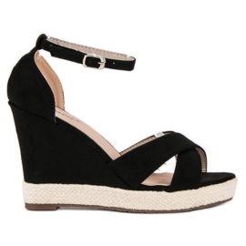 Seastar Kile-sandaler i ruskind sort