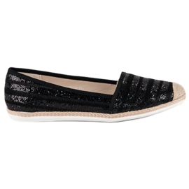 Moderigtige sorte espadriller