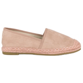 Nio Nio Pink ruskind espadriller lyserød